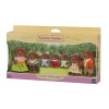Ken Black Sylvanian Families Chocolate Labrador Family 7 Pack| Dolls & Dollhouses