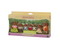 Ken Black Sylvanian Families Chocolate Labrador Family 7 Pack| Dolls & Dollhouses
