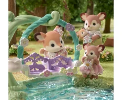 Ken Black Sylvanian Families Deer Babies Floral Swing Set| Dolls & Dollhouses