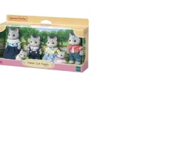 Ken Black Sylvanian Families Fisher Cat Family 6 Pack| Dolls & Dollhouses