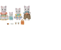 Ken Black Sylvanian Families Latte Cat Family| Dolls & Dollhouses