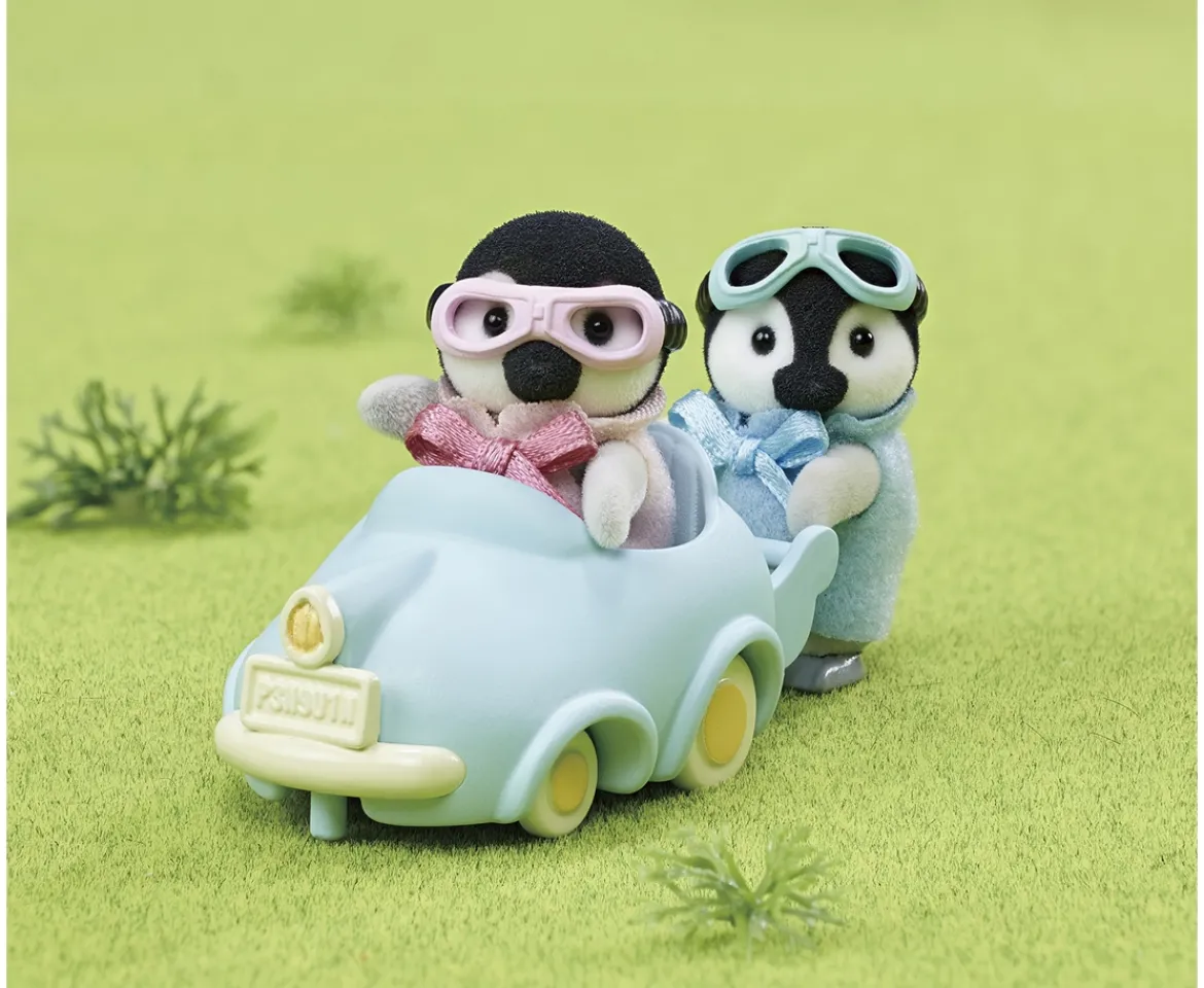 Ken Black Sylvanian Families Penguin Babies Ride 'n Play| Dolls & Dollhouses