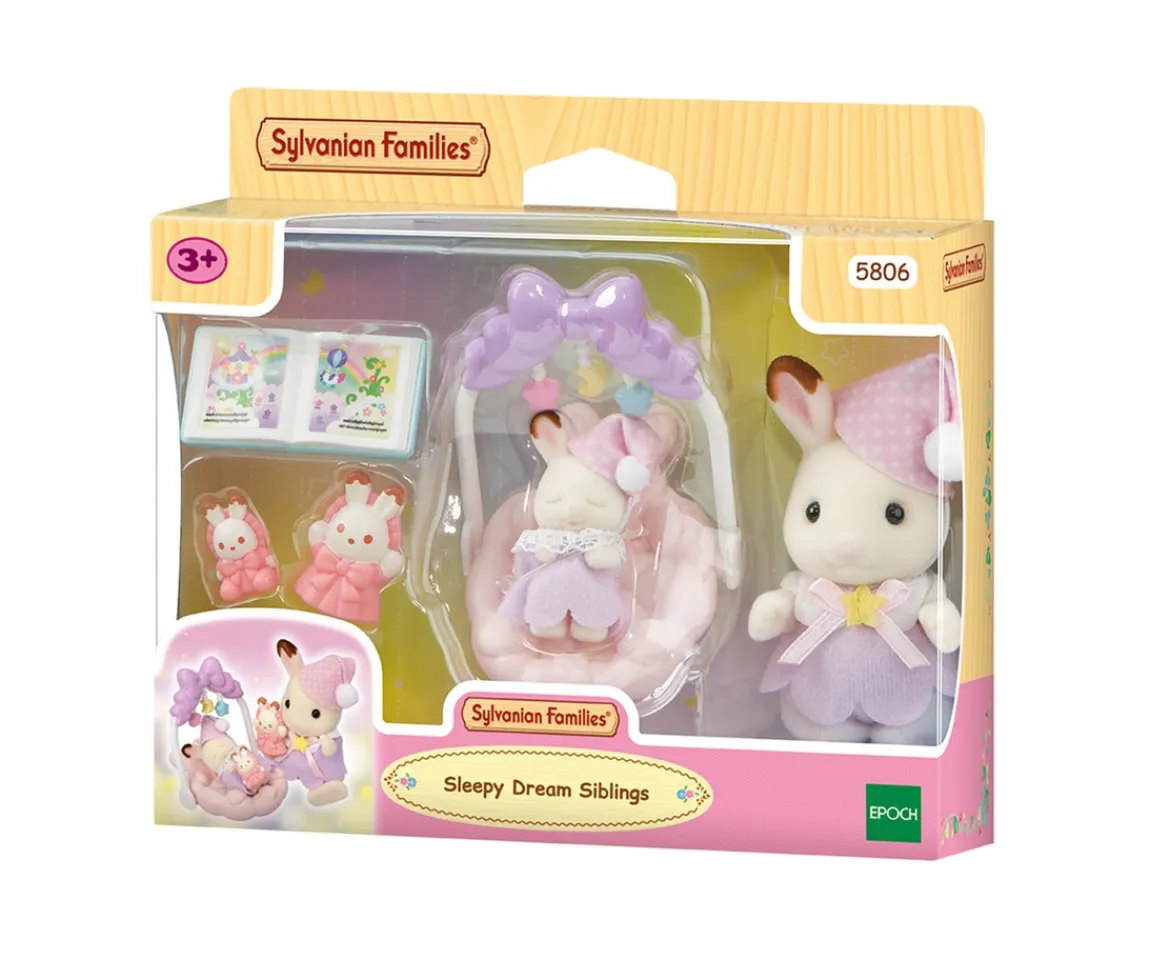Ken Black Sylvanian Families Sleepy Dream Siblings Set| Dolls & Dollhouses