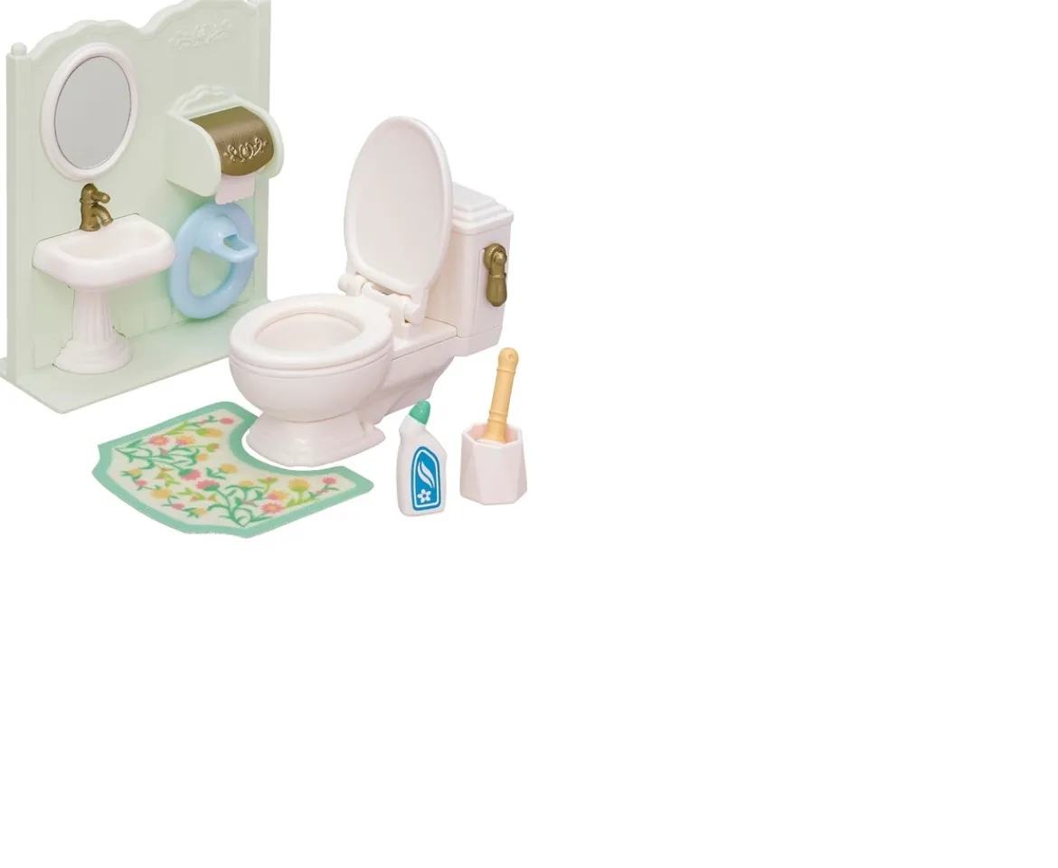 Ken Black Sylvanian Families Toilet Set| Dolls & Dollhouses