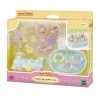 Ken Black Sylvanian Families Triplets Baby Bathtime Set| Dolls & Dollhouses