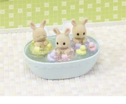 Ken Black Sylvanian Families Triplets Baby Bathtime Set| Dolls & Dollhouses