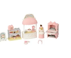 Ken Black Sylvanian Families Village Cake Shop Starter Set| Dolls & Dollhouses