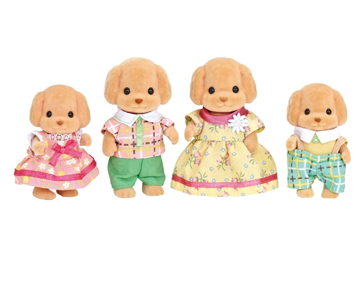 Ken Black Sylvanian Toy Poodle Family| Dolls & Dollhouses