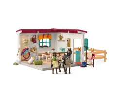 Ken Black Tack Room Extension with Horse and Rider| Dolls & Dollhouses