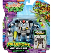 Ken Black Tales of Teenage Mutant Ninja Turtles Mix 'n Match Mutations Bishop Figure| Action Figures & Playsets