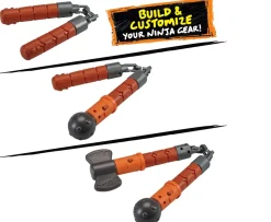 Ken Black Tales of Teenage Mutant Ninja Turtles Build 'N Battle Michelangelo Ninja Reveal Playset| Action Figures & Playsets