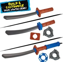 Ken Black Tales of Teenage Mutant Ninja Turtles Build 'N Battle Leonardo Ninja Reveal Playset| Action Figures & Playsets