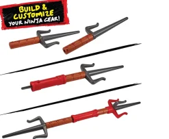 Ken Black Tales of Teenage Mutant Ninja Turtles Build 'N Battle Raphael Ninja Reveal Playset| Action Figures & Playsets