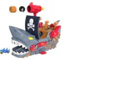 Ken Black Teamsterz Beast Machines Pirate Ship Set| Building & Vehicle Toys