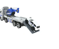 Ken Black Teamsterz Small Light and Sound Police Heli Transporter| Action Figures & Playsets