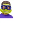 Ken Black Teenage Mutant Ninja Turtle Mutant Mayhem Role Play Mask - Donatello| Action Figures & Playsets