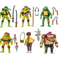 Ken Black Teenage Mutant Ninja Turtles Mutant Mayhem Basic Ooze Cruisin' Figures 6 Pack| Action Figures & Playsets