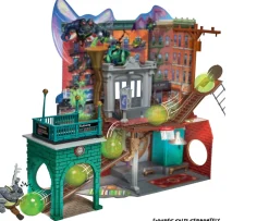Ken Black Teenage Mutant Ninja Turtles: Mutant Mayhem Sewer Lair Playset| Action Figures & Playsets