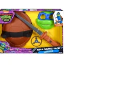 Ken Black Teenage Mutant Ninja Turtles Mutant Mayhem Leonardo's Mega Battle Pack| Action Figures & Playsets