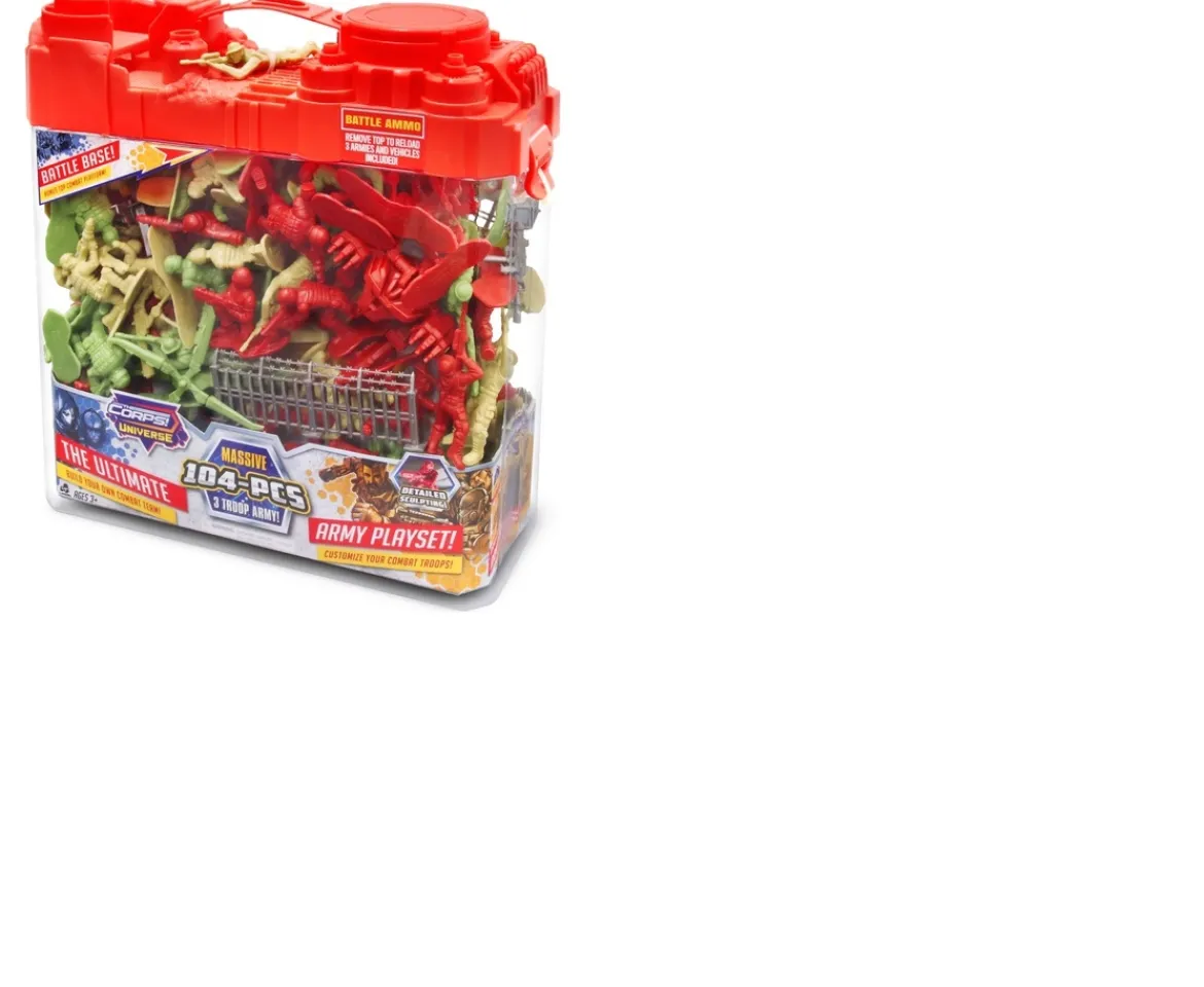 Ken Black The Corps! 104 Piece Tub| Action Figures & Playsets