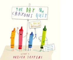 Ken Black The Day the Crayons Quit Paperback Book by Oliver Jeffers| Books