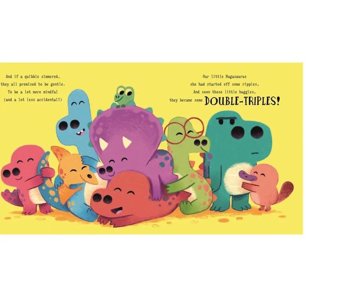 Ken Black The Hugasaurus Paperback Book by Rachel Bright| Books