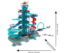Ken Black Theo Klein 2820 Bosch Car Service - Mega Universe I Garage with light & sound, lift, loop & lane cha| Building & Vehicle Toys