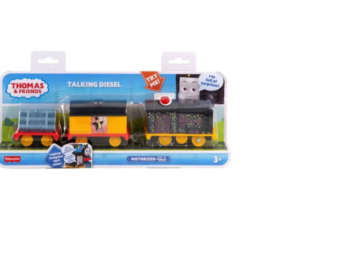 Ken Black Thomas & Friends All Engines Go! Talking Diesel Motorised Train Engine| Preschool & Electronic Learning
