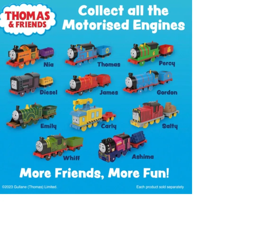 Ken Black Thomas & Friends All Engines Go! Salty Motorised Engine| Preschool & Electronic Learning