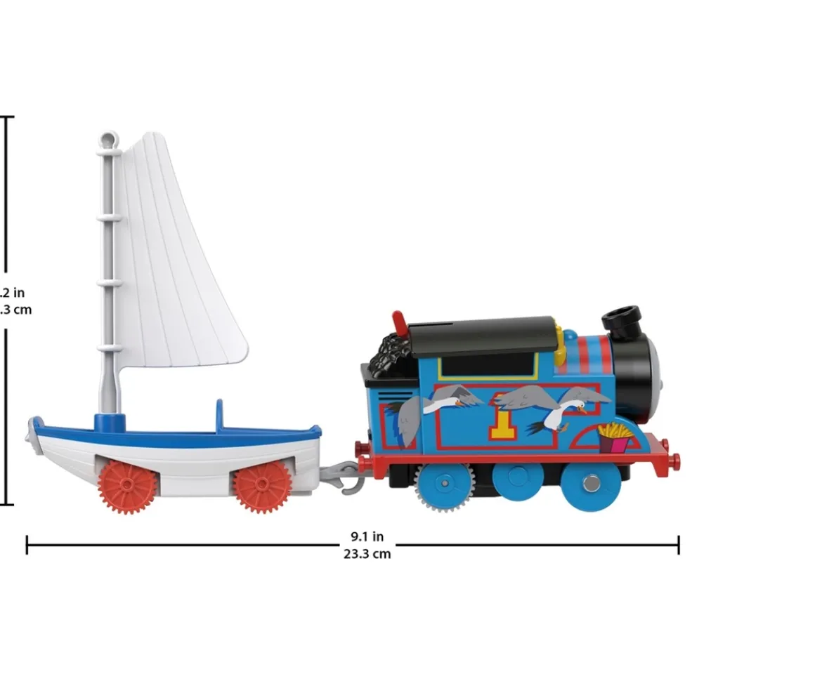Ken Black Thomas & Friends Bridge Lift Thomas & Skiff Track Playset| Preschool & Electronic Learning