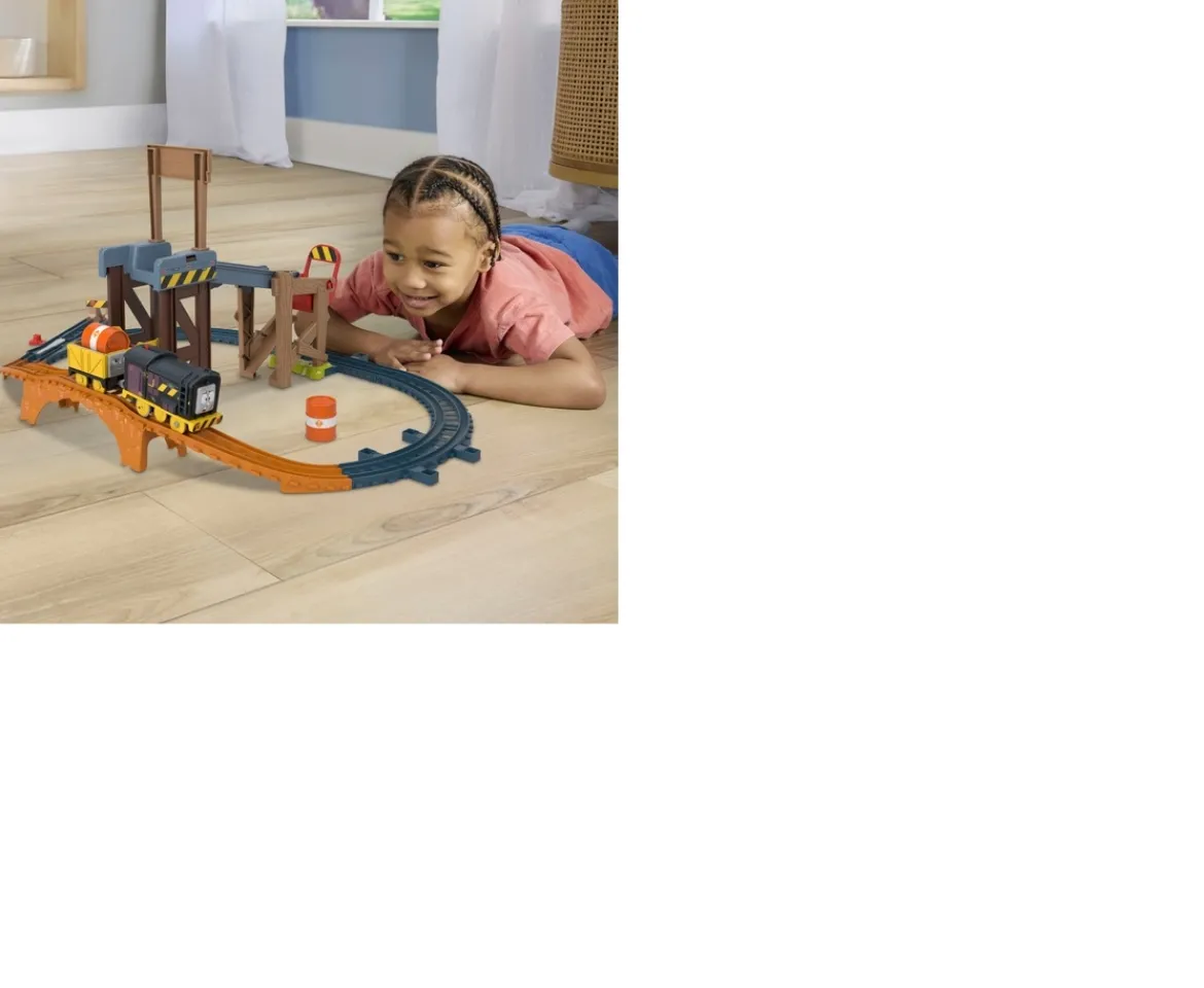 Ken Black Thomas & Friends Diesel's Lift and Load Construction Set| Preschool & Electronic Learning
