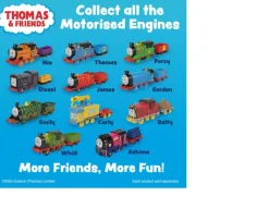 Ken Black Thomas & Friends Nia Motorised Engine| Preschool & Electronic Learning