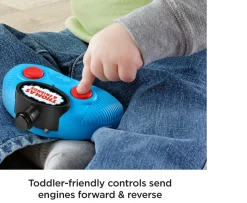 Ken Black Thomas & Friends Race & Chase Remote Control Train Engine| Preschool & Electronic Learning