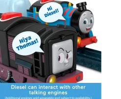 Ken Black Thomas & Friends Talking Diesel Motorised Train Engine| Preschool & Electronic Learning