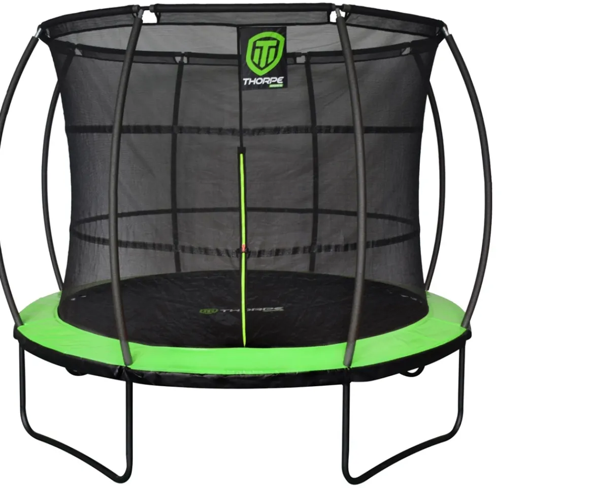 Ken Black Thorpe Sports 10ft Trampoline and Enclosure| Trampolines
