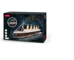 Ken Black Titanic 3D Puzzle with Lights| Building & Vehicle Toys