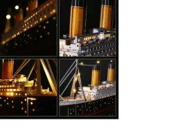 Ken Black Titanic 3D Puzzle with Lights| Building & Vehicle Toys