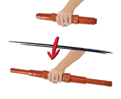 Ken Black TMNT - Mutant Mayhem Donatellos Transforming Bo Staff| Action Figures & Playsets