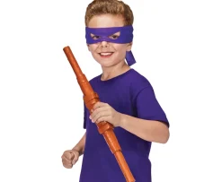 Ken Black TMNT - Mutant Mayhem Donatellos Transforming Bo Staff| Action Figures & Playsets