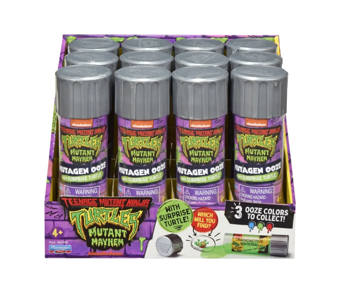 Ken Black TMNT -Mutant Mayhem Mutagen Ooze Canisters With Surprise Turtle And Ooze- Assortment| Action Figures & Playsets