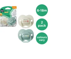 Ken Black Tommee Tippee Anytime Soothers 6-18 Months 2 Pack Assortment| Highchairs|Feeding & Soothers