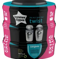 Ken Black Tommee Tippee Click 'n' Twist Cassettes Refill 3 Pack| Bath & Changing