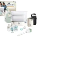 Ken Black Tommee Tippee Closer to Nature Complete Feeding Set - White| Highchairs|Feeding & Soothers
