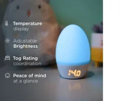 Ken Black Tommee Tippee Gro Egg 2 Baby Room Thermometer and Night Light| Nursery Furniture & Bedding