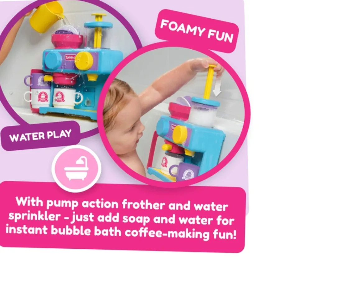 Ken Black TOMY Toomies Bath Barista| Preschool & Electronic Learning