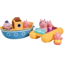 Ken Black TOMY Toomies Peppa Pig Boat Adventure Set| Preschool & Electronic Learning