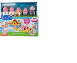 Ken Black TOMY Toomies Peppa Pig Boat Adventure Set| Preschool & Electronic Learning