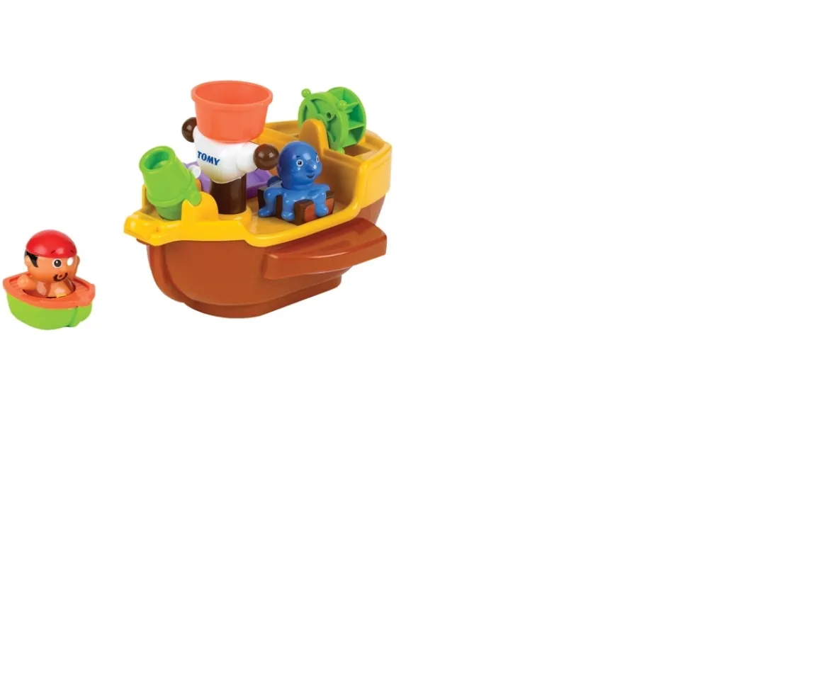 Ken Black TOMY Toomies Pirate Ship Bath Toy| Preschool & Electronic Learning