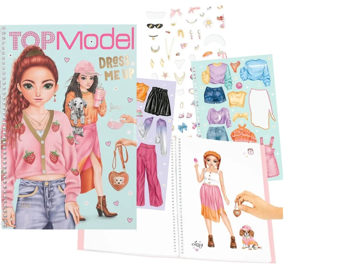 Ken Black TOPModel Dress Me Up Colouring and Sticker Book| Art & Crafts