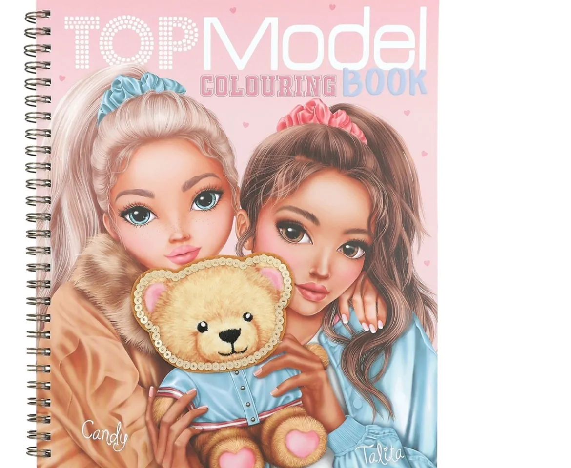 Ken Black TopModel Team Teddy Colouring Book| Art & Crafts